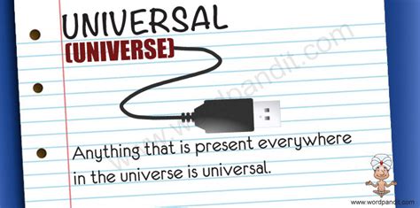 Meaning of Universal