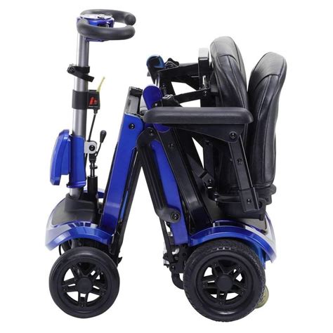 Drive Medical ZooMe Flex Ultra Compact Folding 4 Wheel Scooter Travel kit | Folding mobility ...