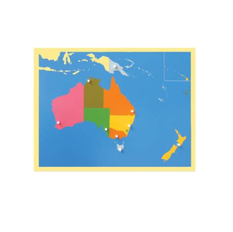 Puzzle Map of Australia – Bruins