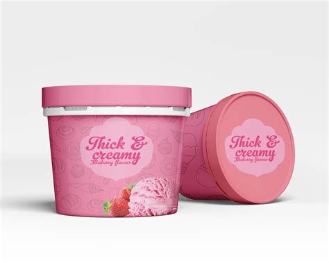 ICE-CREAM LABEL DESIGN - PRODUCT LABEL DESIGN BUNDLE on Behance