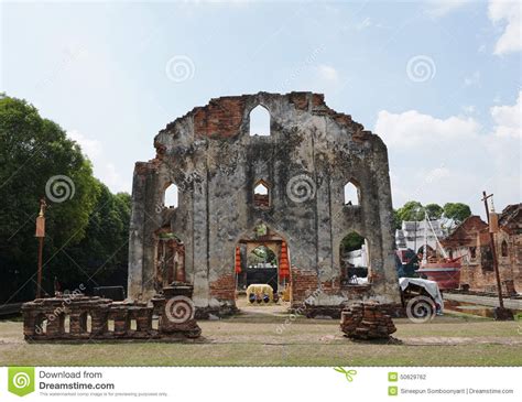 Historical Ruins in Lopburi, Thailand Stock Photo - Image of outdoor, temple: 50629762