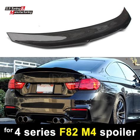 M4 F82 Rear Deck Spoiler Carbon Fiber PSM Style Spoiler Wing for BMW 4 ...