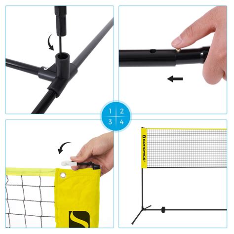 Portable Badminton Net Set | SONGMICS