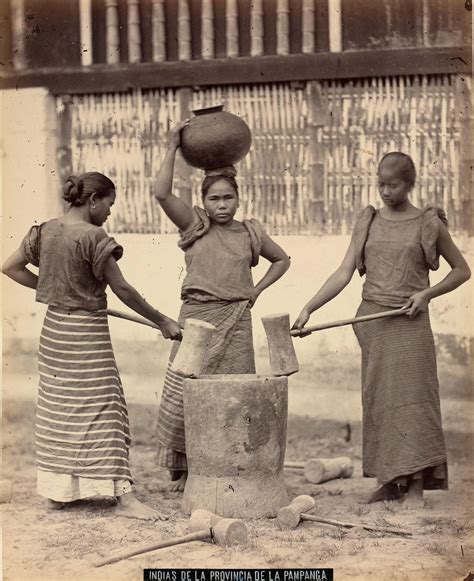 Women of Pampanga, in the island of Luzon, Philippines. Date Photographed: Circa 1870 | Filipino ...