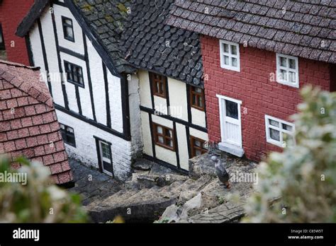 Bekonscot model village and railway, Beaconsfield, Buckinghamshire, UK Stock Photo - Alamy