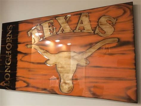 Texas Longhorns flag | Wood design, Longhorn, Design army