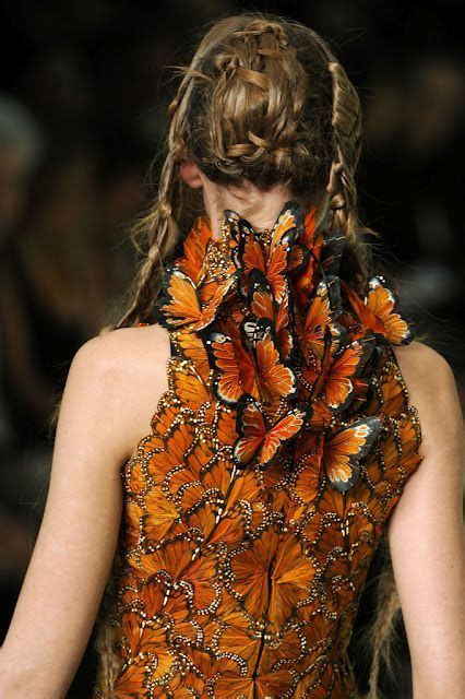 Back view of Alexander McQueen's butterfly dress. | Fashion - Women | Pinterest | Discover more ...