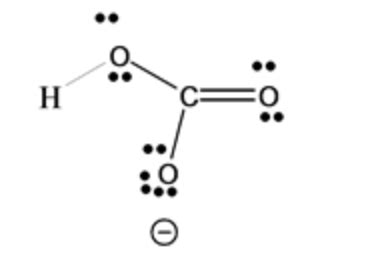 Solved Why is my Lewis structure for HCO3- incorrect? Given | Chegg.com