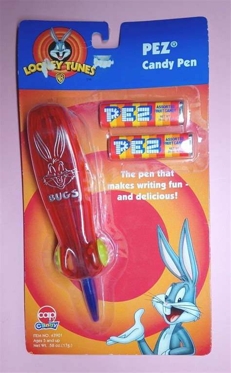 PEZ Bugs Bunny Candy Dispenser Pen ~ Looney Tunes ~ Vintage 20th ...