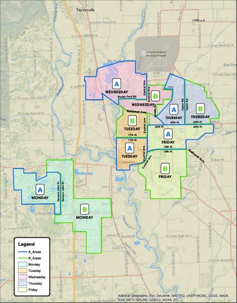 Recycling Map – Department of Public Works