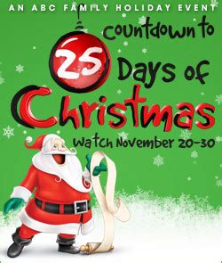 ABC Family's Countdown to the 25 Days of Christmas – Christmas Movies ...