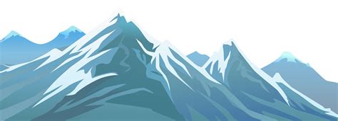 Snow Mountain Cartoon Free Vector Download - roedi7