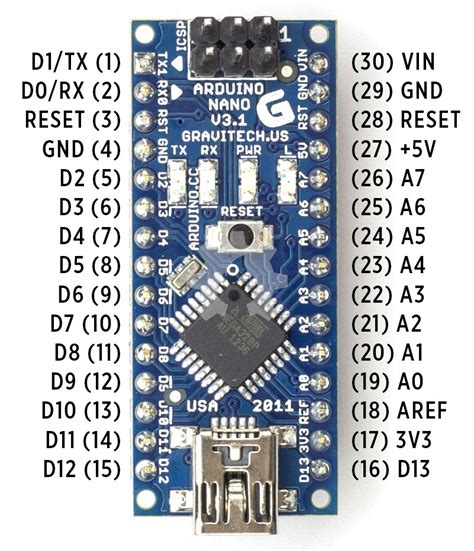 Arduino Nano Internal Led Pin Number at Caren Clancy blog