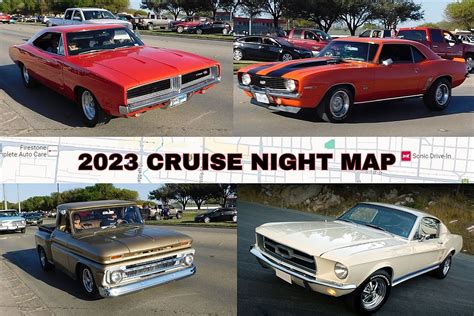 Here's The Official 2023 Fall Cruise Night Map