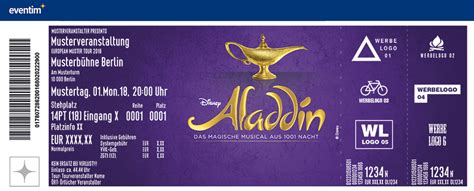 Disneys ALADDIN Tickets – getgo.de – Disneys ALADDIN Tour