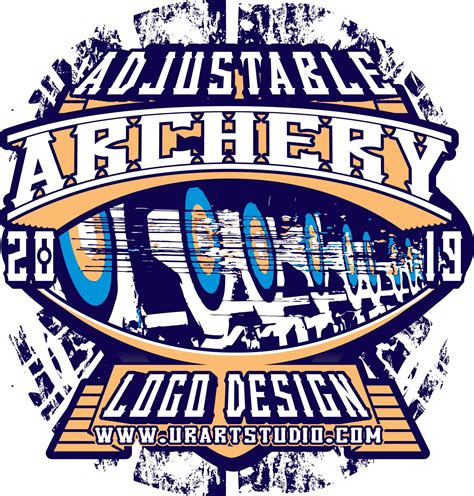 ARCHERY ADJUSTABLE VECTOR LOGO DESIGN FOR PRINT AI EPS PDF 603 - UrArtStudio