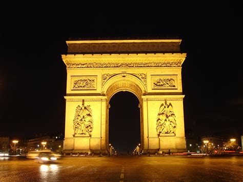 Free Images : architecture, night, paris, monument, france, landmark ...