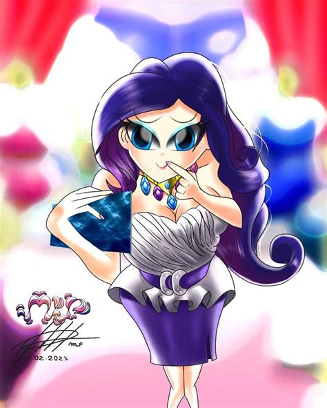 Fanart of Rarity MLP EG by MLP-France-YT on DeviantArt