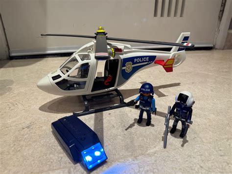 Playmobil Police Helicopter, Hobbies & Toys, Toys & Games on Carousell