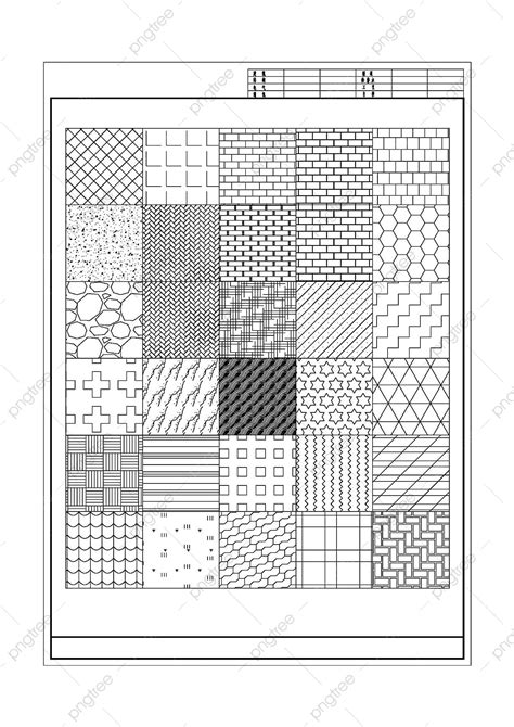 Cad Custom Hatch Pattern Picture Template Download on Pngtree