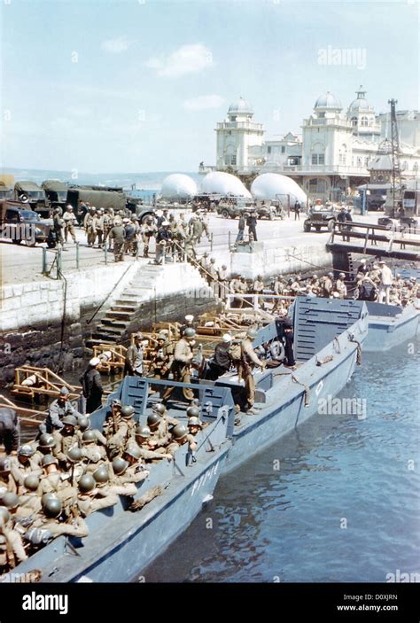 Operation, Overlord, Normandy, American, Army, troops, boarding Stock Photo: 52216633 - Alamy