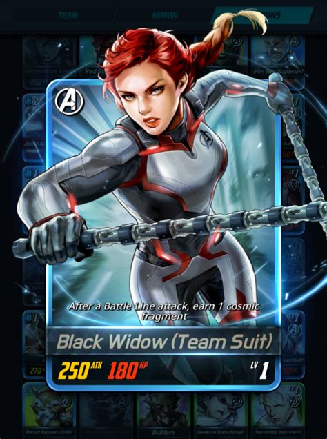 Black Widow (Team Suit) | Marvel Battle Lines Wiki | Fandom