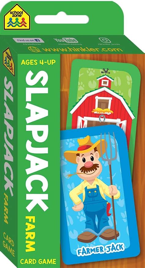 Amazon.com: School Zone Slapjack Flash Card Game : Hinkler Pty Ltd: Books