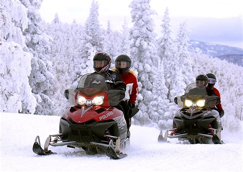 Stowe VT snowmobile tours | Snowmobile Vermont