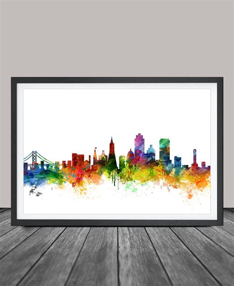 San Francisco Skyline Drawing | Free download on ClipArtMag