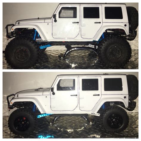 Jeep Wrangler Unlimited Body With Goodyear Duratrac Tires - RCCrawler