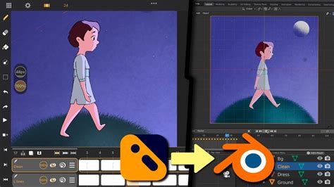 Export from Callipeg to Blender | iPad Animation - YouTube