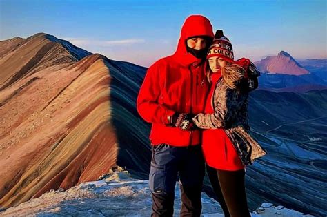 Vinicunca Sunrise At The Rainbow Mountain, Crowd-Free