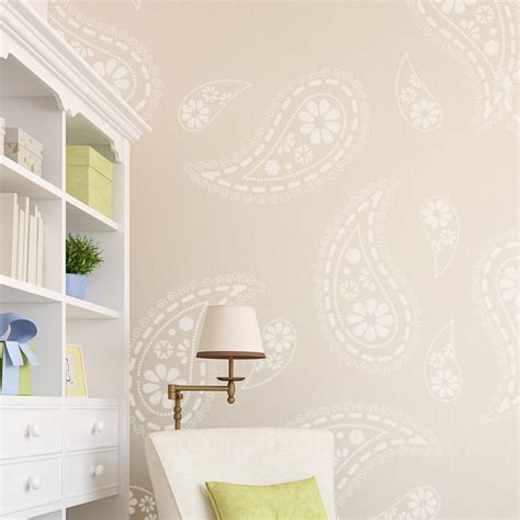 Paisley Stencil Pattern Reusable Wall Stencils for DIY Home - Etsy