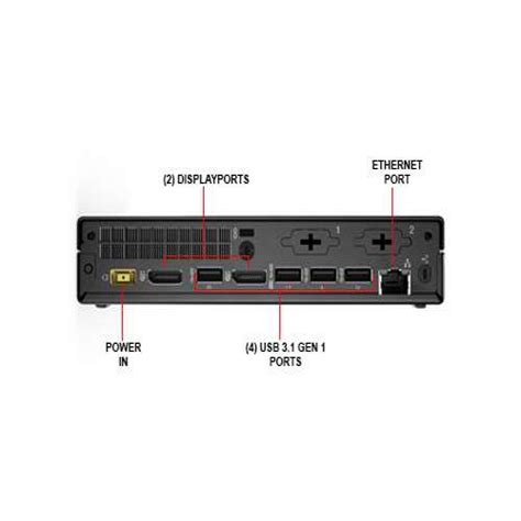 Lenovo ThinkCenter M710q Mini PC, Intel Core i3-7100T 8GB DDR4 128GB ...