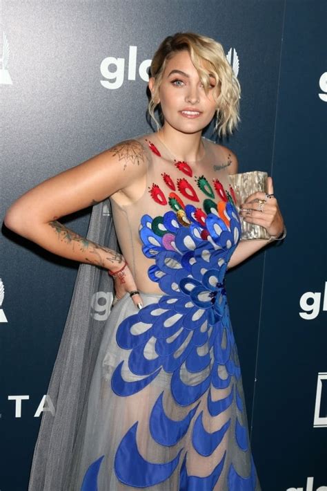 Paris Jackson (Wearing A Yanina Couture Dress) At Arrivals For 28Th ...