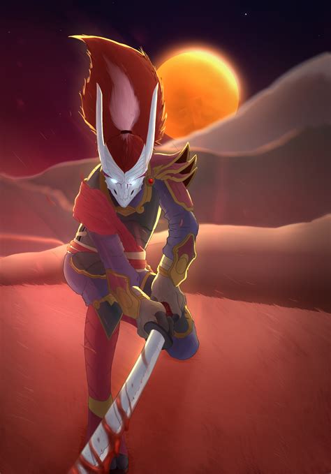 Blood Moon Yasuo by Scheve94 on DeviantArt