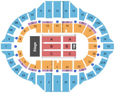 Peoria Civic Center Arena Seating Chart & Maps - Peoria