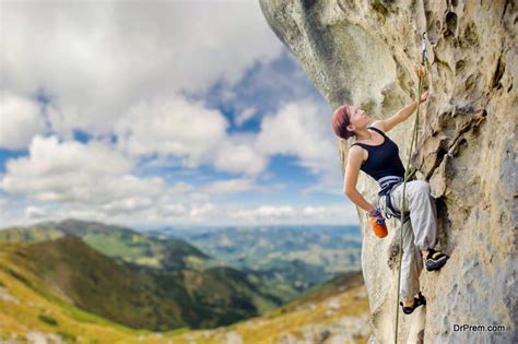 Mountaineer Climbing