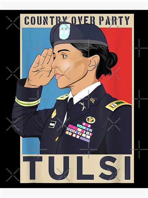 "Donald Trump Tulsi Gabbard 2024" Poster for Sale by Kawai-girl | Redbubble