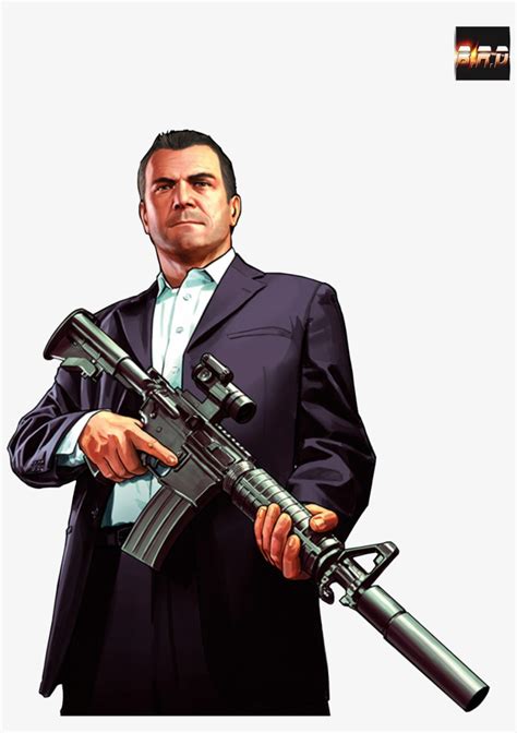 Gta 5 Michael Png For Kids Transparent PNG - 1228x1600 - Free Download on NicePNG