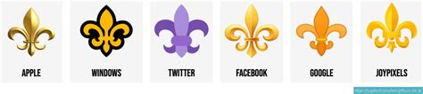 ⚜️ Fleur-de-lis emoji