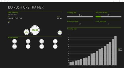 100 Push Ups Trainer 1.0.2.0 - Download, Review, Screenshots