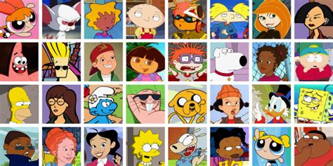 Cartoons Tier List Templates - TierMaker