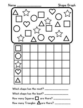 Shape Graph by Miss Leman Teach | TPT