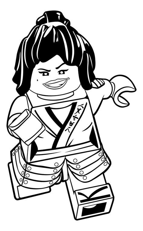 Ninjago Free Printable Coloring Pages - Printable Templates