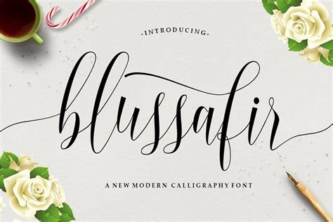 77 Cool Modern Calligraphy Fonts Free Download For Microsoft Word - insectza