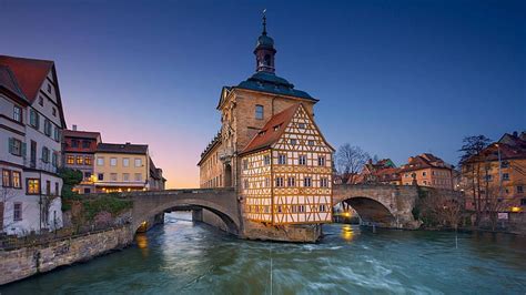 HD wallpaper: brown house, Bing, 2017 (Year), photography, Bamberg ...