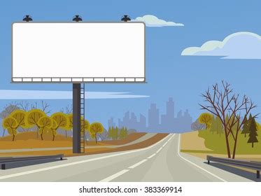 Road Banner Vector Flat Illustration Stock Vector (Royalty Free) 383369914 | Shutterstock