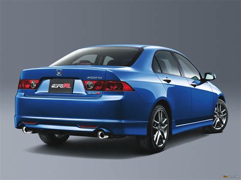 Honda Accord Euro-R Sedan (CL7) 2006–08 wallpapers (1600x1200)