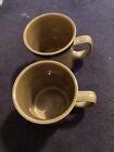 Stoneware Set Of 2 Coffee Mugs, Vintage, Color Honey, Made In Japan ...